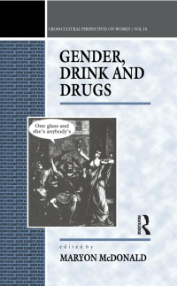Omslagafbeelding: Gender, Drink and Drugs 1st edition 9780854968671
