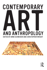 Cover image: Contemporary Art and Anthropology 1st edition 9781845201036