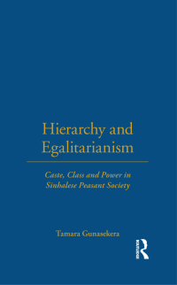 Imagen de portada: Hierarchy and Egalitarianism 1st edition 9780485195651