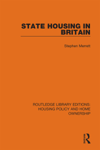 Imagen de portada: State Housing in Britain 1st edition 9780367685539