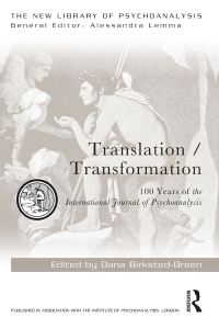 Cover image: Translation/Transformation 1st edition 9780367563325
