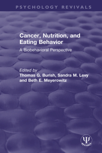 Cover image: Cancer, Nutrition, and Eating Behavior 1st edition 9780367621278