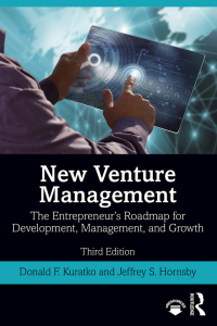 Cover image: New Venture Management 3rd edition 9780367466725