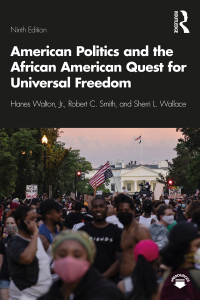 Imagen de portada: American Politics and the African American Quest for Universal Freedom 9th edition 9780367463472