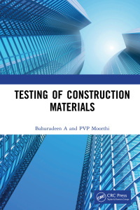Cover image: Testing of Construction Materials 1st edition 9780367644956
