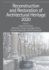 Imagen de portada: Reconstruction and Restoration of Architectural Heritage 1st edition 9780367691561