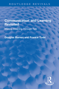 Imagen de portada: Communication and Learning Revisited 1st edition 9780367691974
