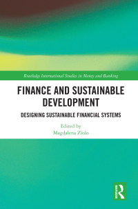 Imagen de portada: Finance and Sustainable Development 1st edition 9780367819767