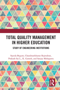 Cover image: Total Quality Management in Higher Education 1st edition 9780367641672