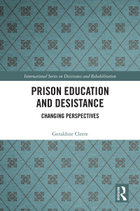 Cover image: Prison Education and Desistance 1st edition 9780367433864