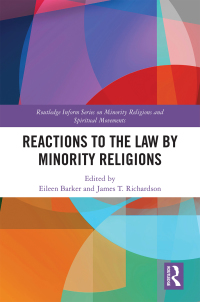 Titelbild: Reactions to the Law by Minority Religions 1st edition 9781003053590