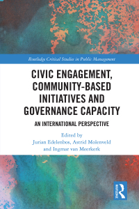 Omslagafbeelding: Civic Engagement, Community-Based Initiatives and Governance Capacity 1st edition 9780367250928