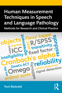 表紙画像: Human Measurement Techniques in Speech and Language Pathology 1st edition 9780367512729