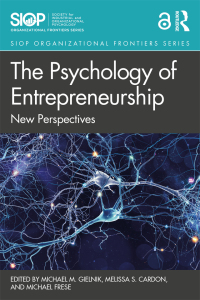 Cover image: The Psychology of Entrepreneurship 1st edition 9780367684471
