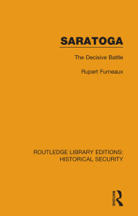 Cover image: Saratoga 1st edition 9780367650421