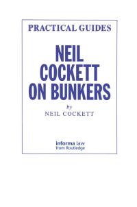 Imagen de portada: Neil Cockett on Bunkers 1st edition 9781850449720