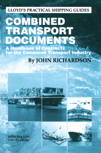 Titelbild: Combined Transport Documents 1st edition 9781859785782