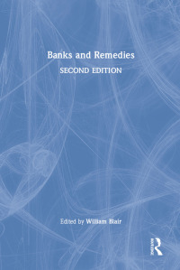صورة الغلاف: Banks and Remedies 2nd edition 9781859786536