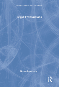Omslagafbeelding: Illegal Transactions 1st edition 9781859788745