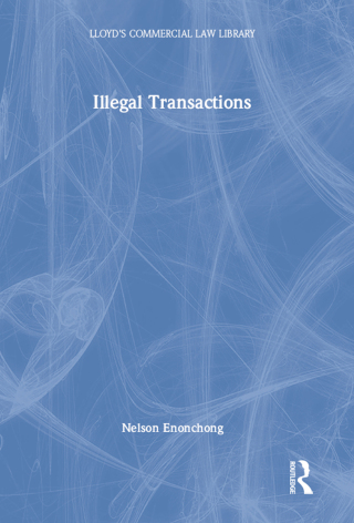 Cover image: Illegal Transactions 1st edition 9781859788745