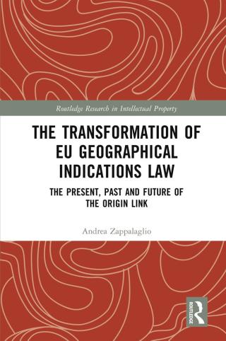 Cover image: The Transformation of EU Geographical Indications Law 1st edition 9780367338411