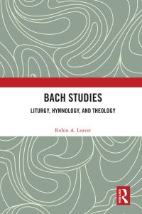 Cover image: Bach Studies 1st edition 9780367701864
