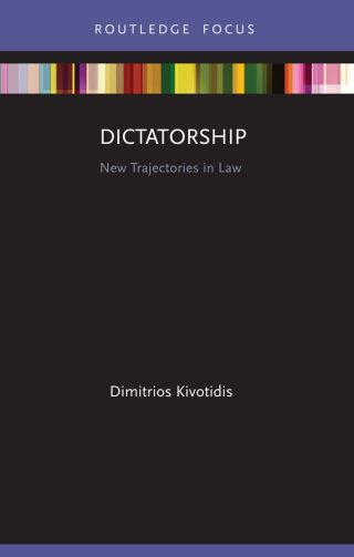 Cover image: Dictatorship 1st edition 9780367703783