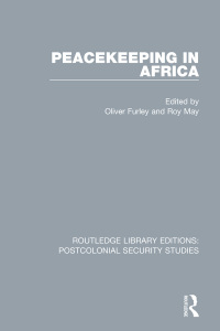 Cover image: Peacekeeping in Africa 1st edition 9780367706371
