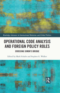 Imagen de portada: Operational Code Analysis and Foreign Policy Roles 1st edition 9780367673635