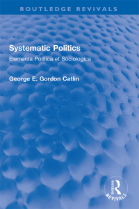 Imagen de portada: Systematic Politics 1st edition 9780367678883
