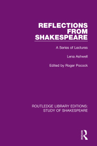 Cover image: Reflections From Shakespeare 1st edition 9780367681203