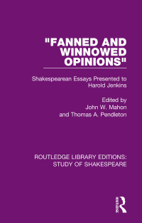 Imagen de portada: "Fanned and Winnowed Opinions" 1st edition 9780367682279