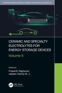 صورة الغلاف: Ceramic and Specialty Electrolytes for Energy Storage Devices 1st edition 9780367701444