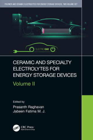 Imagen de portada: Ceramic and Specialty Electrolytes for Energy Storage Devices 1st edition 9780367701567