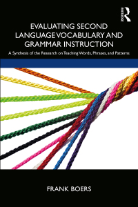 Cover image: Evaluating Second Language Vocabulary and Grammar Instruction 1st edition 9780367437657