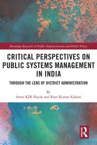 Imagen de portada: Critical Perspectives on Public Systems Management in India 1st edition 9780367540234