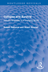 Titelbild: Collapse and Survival 1st edition 9780367720544