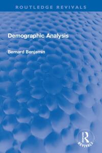 Cover image: Demographic Analysis 1st edition 9780367720667
