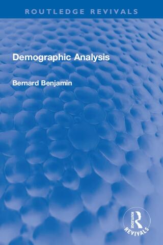 Imagen de portada: Demographic Analysis 1st edition 9780367720667
