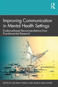 Imagen de portada: Improving Communication in Mental Health Settings 1st edition 9780367456061