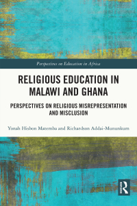Cover image: Religious Education in Malawi and Ghana 1st edition 9780367741204