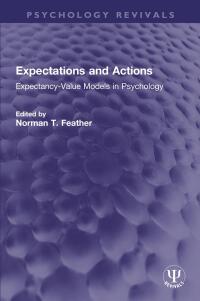 Cover image: Expectations and Actions 1st edition 9780367714338