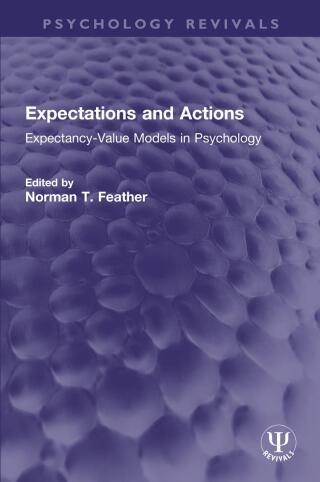 Imagen de portada: Expectations and Actions 1st edition 9780367714390