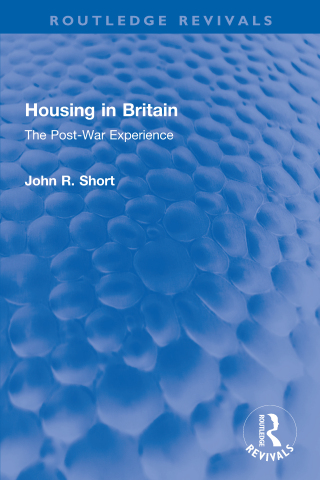 Cover image: Housing in Britain 1st edition 9780367744731