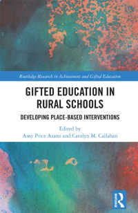 صورة الغلاف: Gifted Education in Rural Schools 1st edition 9780367861223