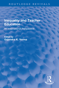 Imagen de portada: Inequality and Teacher Education 1st edition 9780367686734