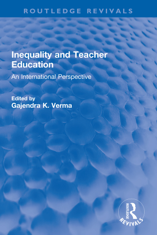 Imagen de portada: Inequality and Teacher Education 1st edition 9780367686734