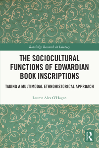 Titelbild: The Sociocultural Functions of Edwardian Book Inscriptions 1st edition 9780367896591