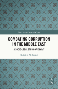 Cover image: Combating Corruption in the Middle East 1st edition 9780367721794