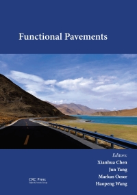 表紙画像: Functional Pavements 1st edition 9781003156222
